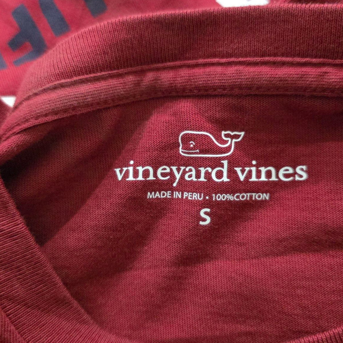 Playera Manga Larga Vineyard Vines Chico S Vino