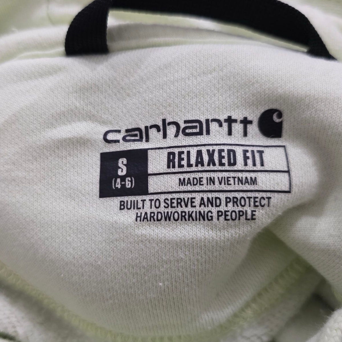 Sudadera Mujer Carhartt Relaxed Fit Chico S Verde