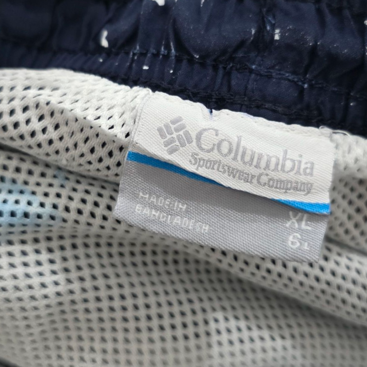 Short Columbia Xgrande Xl Azul