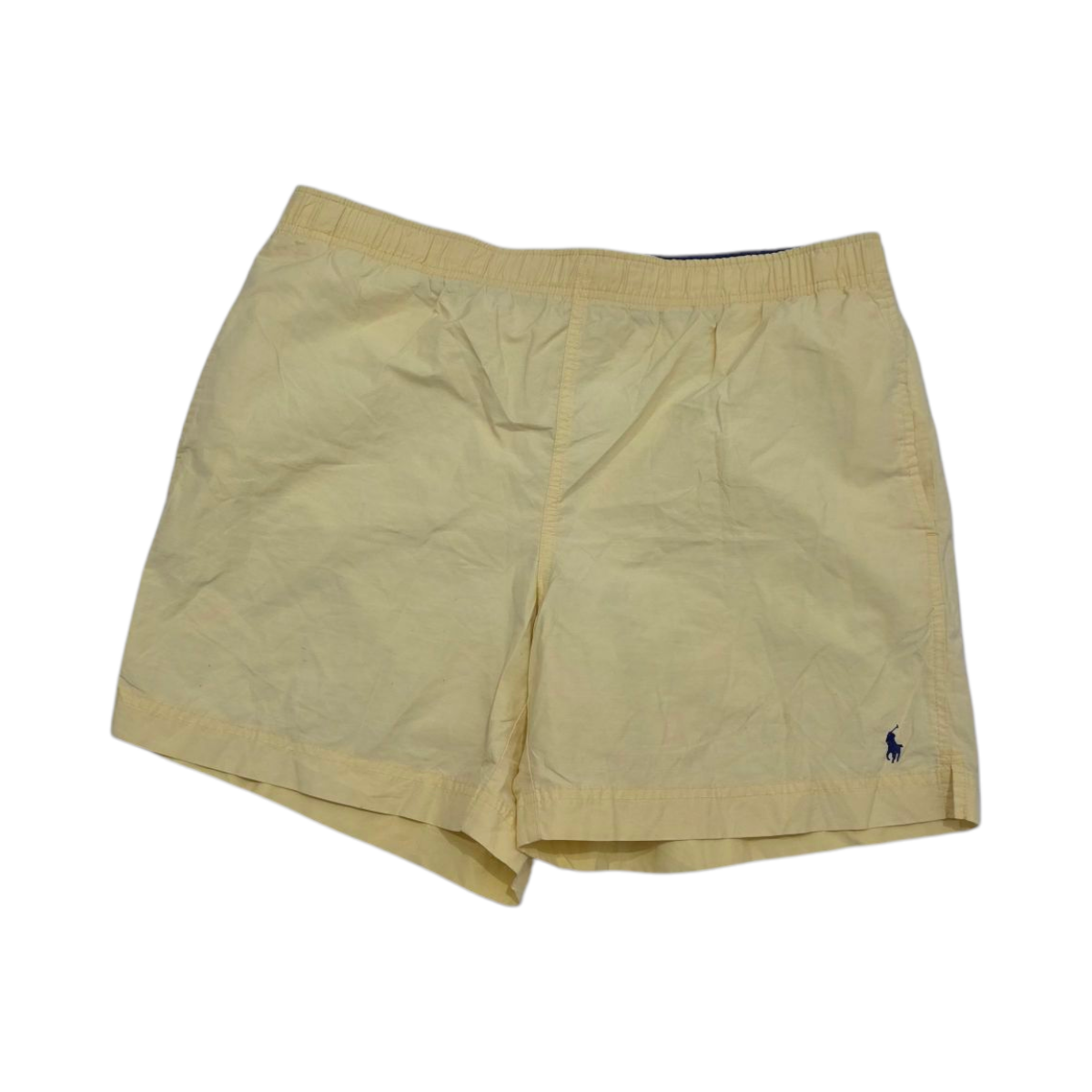 Short Ralph Lauren Chico S Amarillo Pony Azul