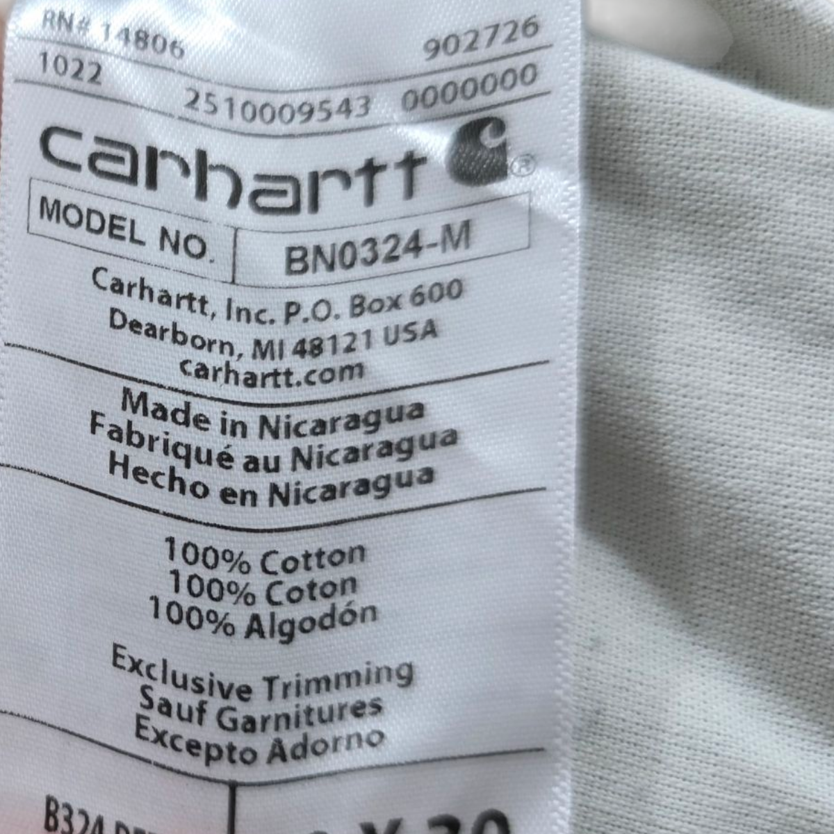 Pantalon Relaxed Fit Carhartt 30x30 Verde