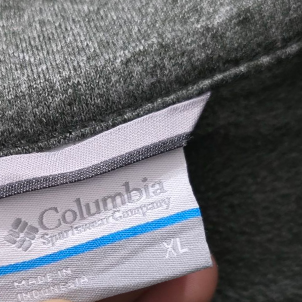 Sudadera Columbia Xgrande Xl Gris