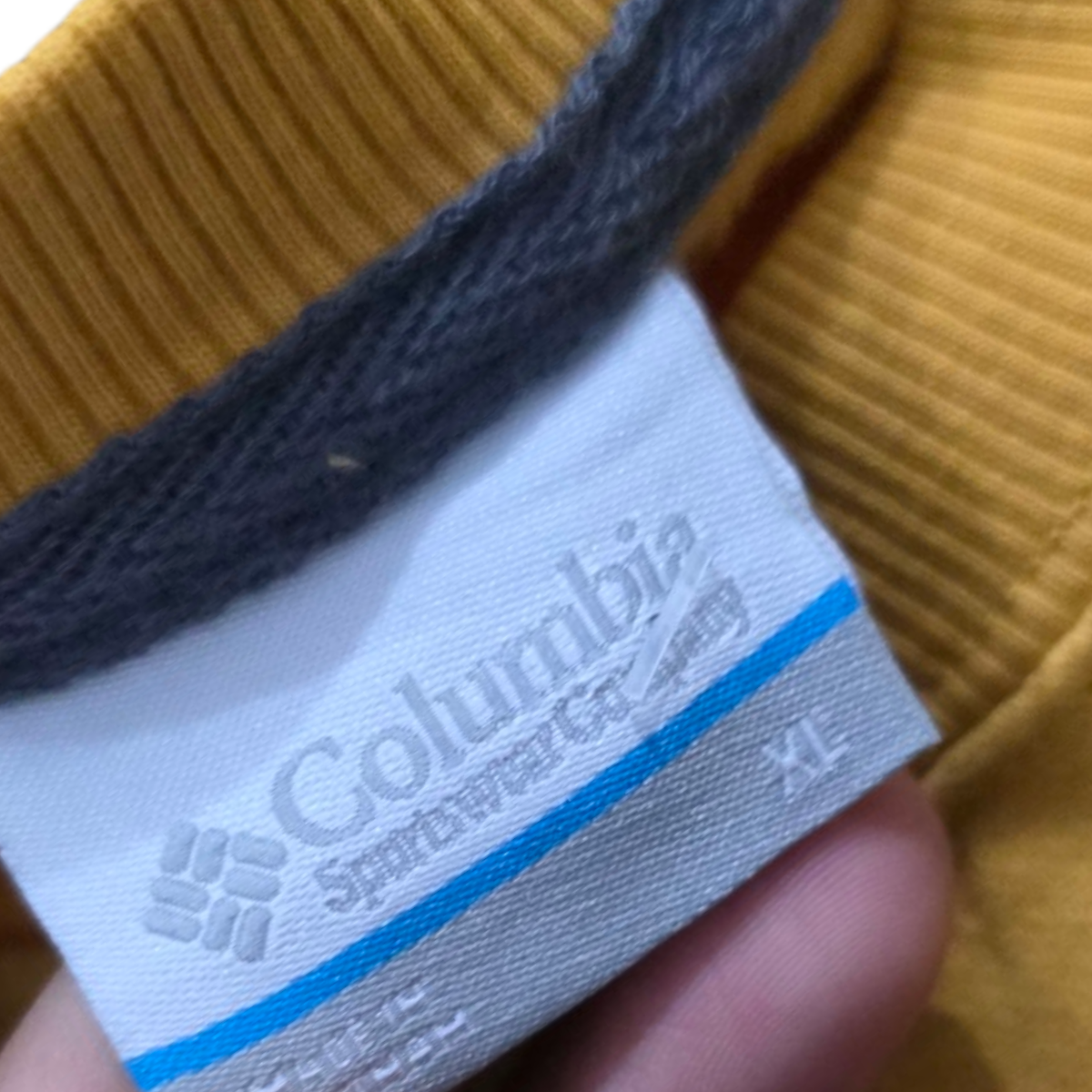 Sudadera Columbia Xgrande Xl Amarillo