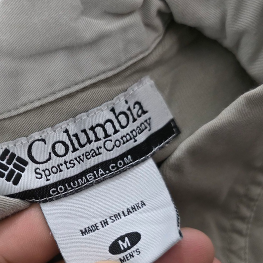 Camisa Columbia Mediana M Gris