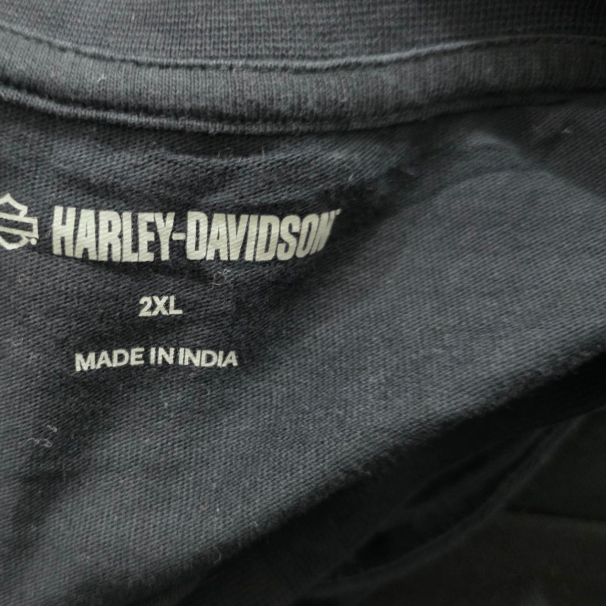Playera Sin Mangas Harley Davidson Aguila 2xl Negra