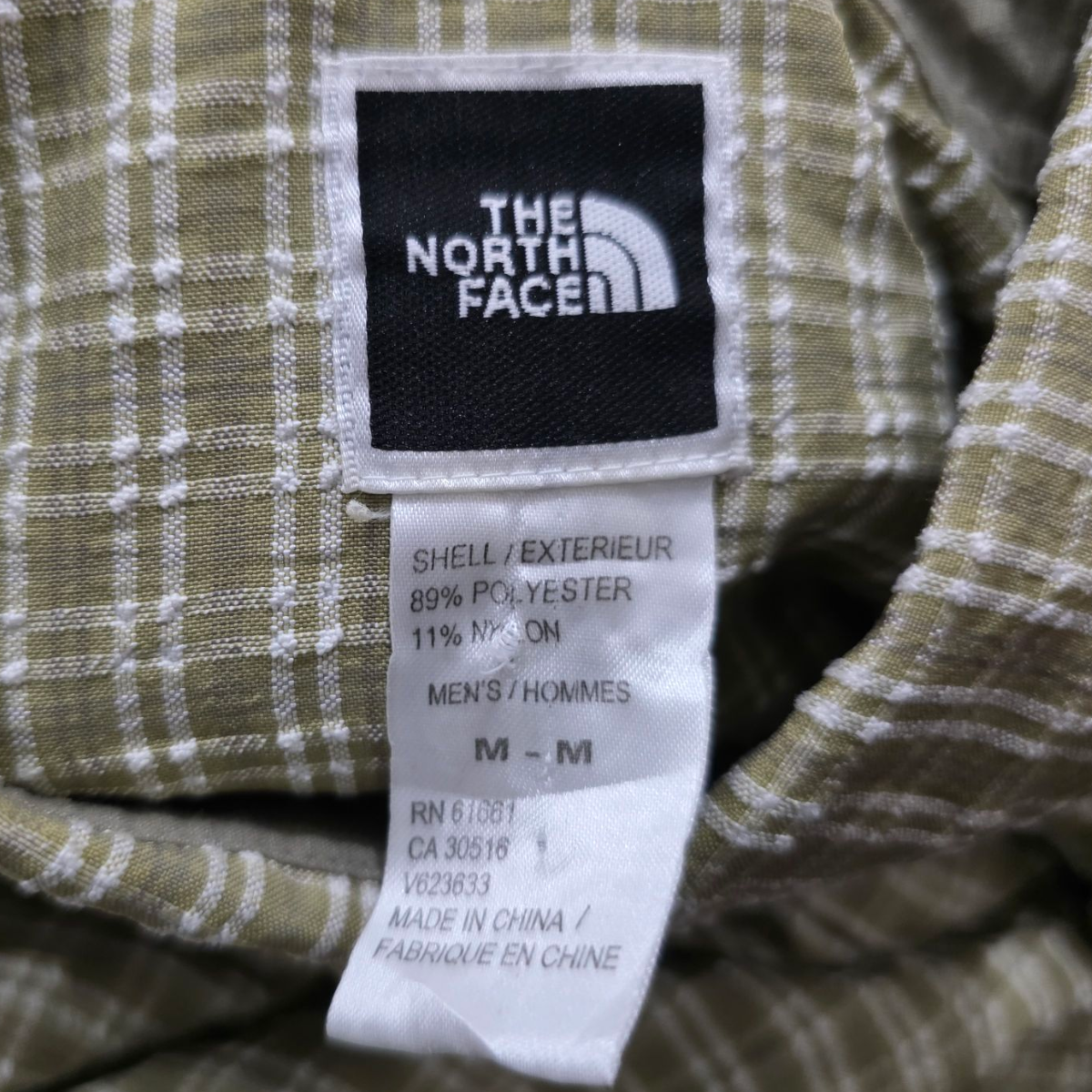 Camisa Manga Corta The North Face Mediana M Verde