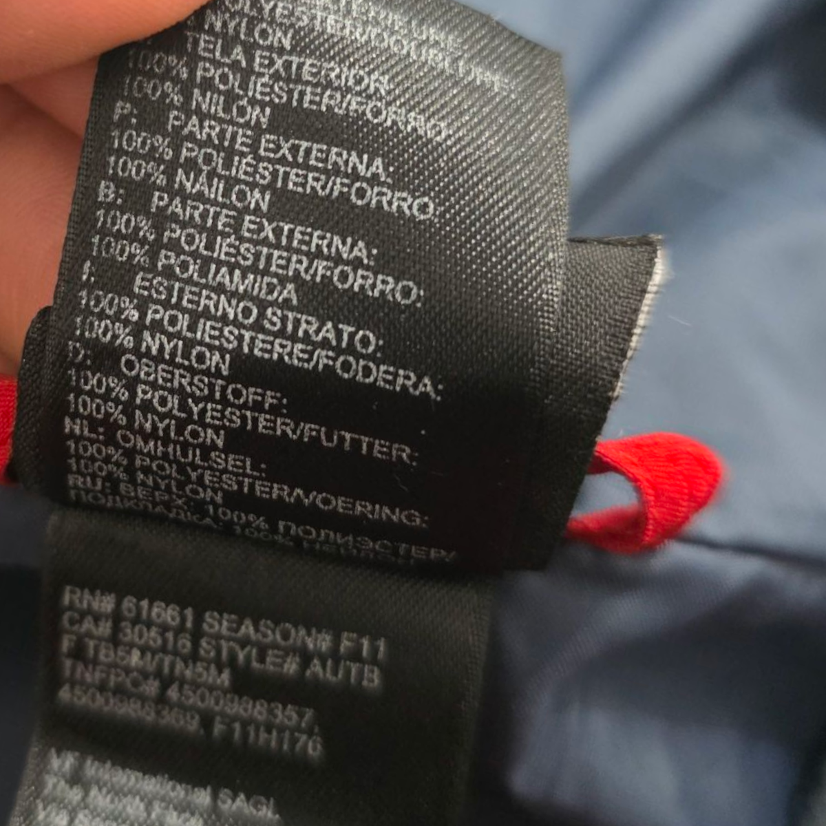 Chamarra 3 En 1 Adolescent The North Face Xl(18-20) Rojo