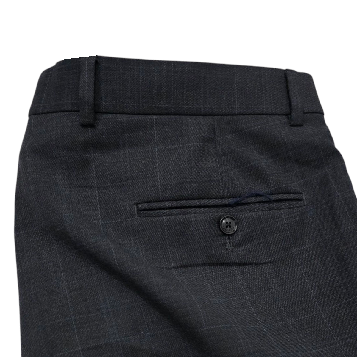 Pantalon Tommy Hilfiger 40x30 Cuadro Gris