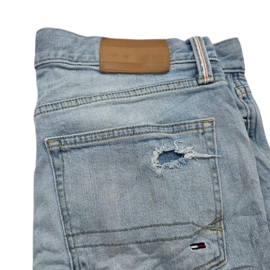 Pantalon Recto Tommy Hilfiger 32x32 Azul Claro