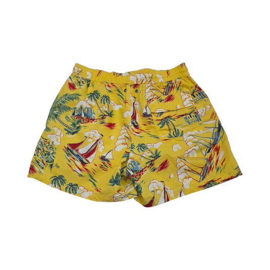 Bermuda Bañador Ralph Lauren Mediana M Amarillo Figuras