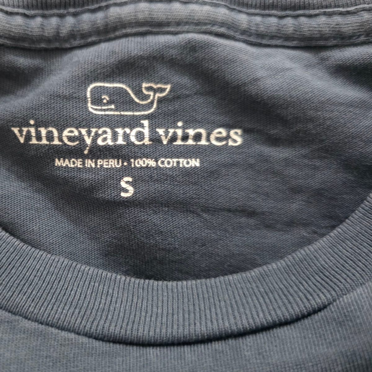 Playera Manga Larga Vineyard Vines Chico S Azul