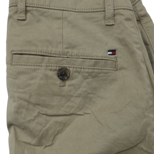 Pantalon Slim Fit Tommy Hilfiger 28 X 30 Cafe Claro