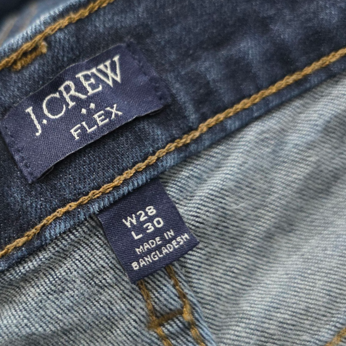 Pantalon J.crew 28x30 Azul Flex Slimfit