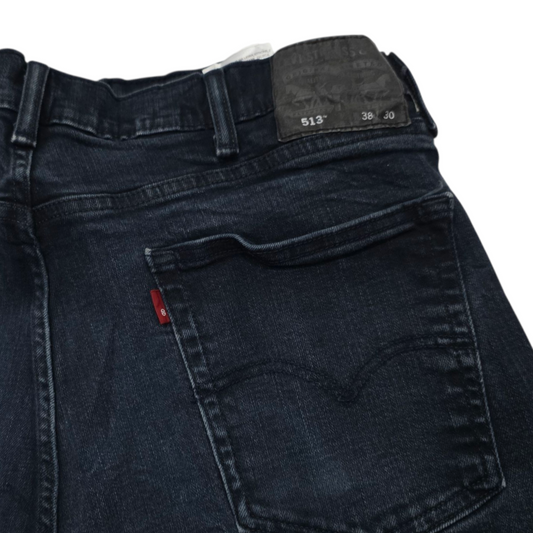 Pantalon Levis 513 38x30 Slimfit Azul Oscuro