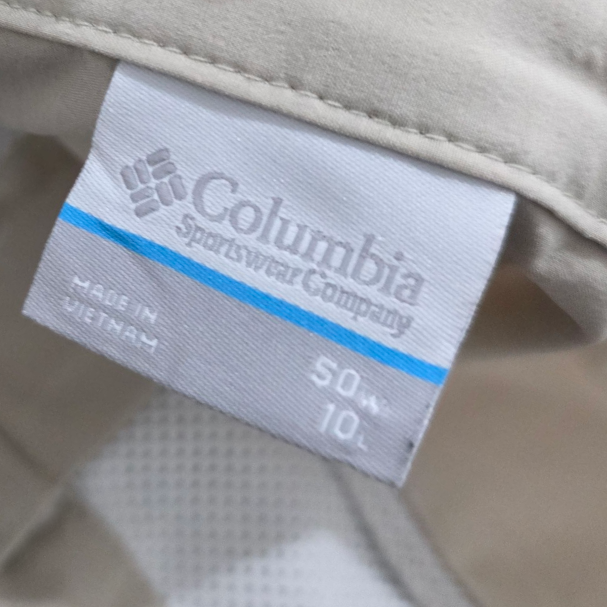 Bermuda Columbia Pfg Talla 50 Beige