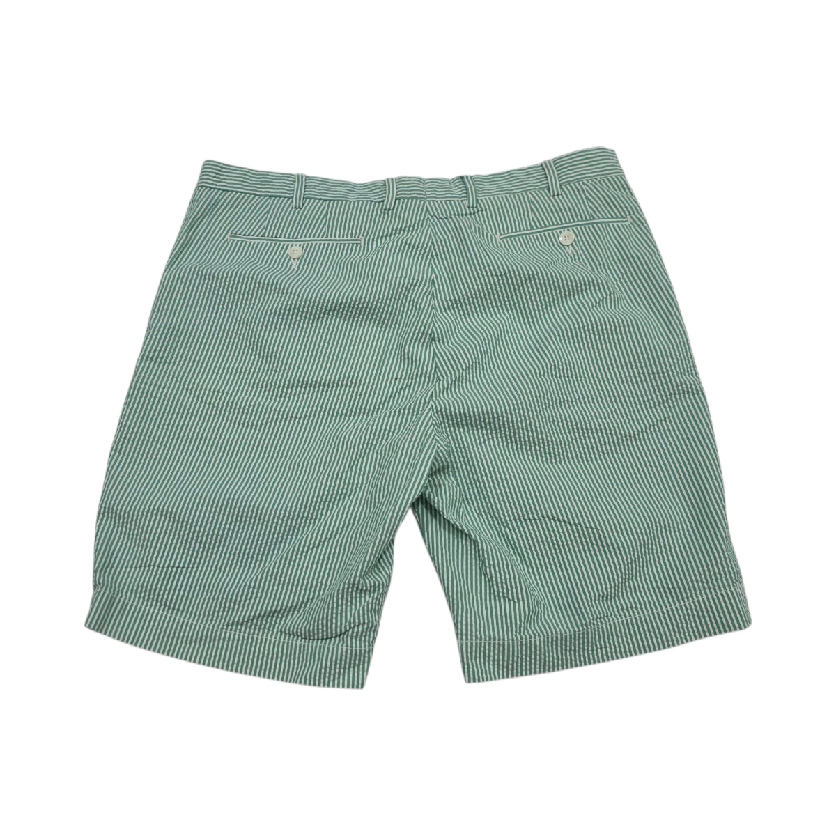 Bermuda Ralph Lauren Talla 36 Verde Lineas