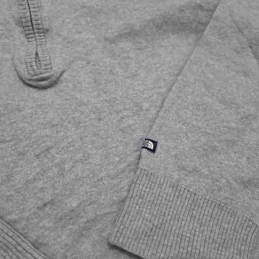 Sudadera The North Face 2xl Medio Cierre Gris