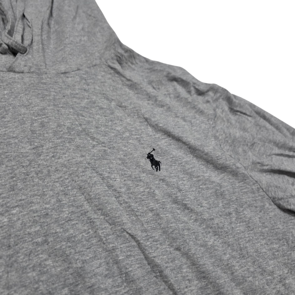Playera Con Gorro Ralph Lauren Xgrande Xl Gris