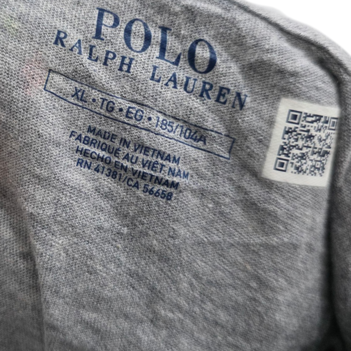 Playera Con Gorro Ralph Lauren Xgrande Xl Gris