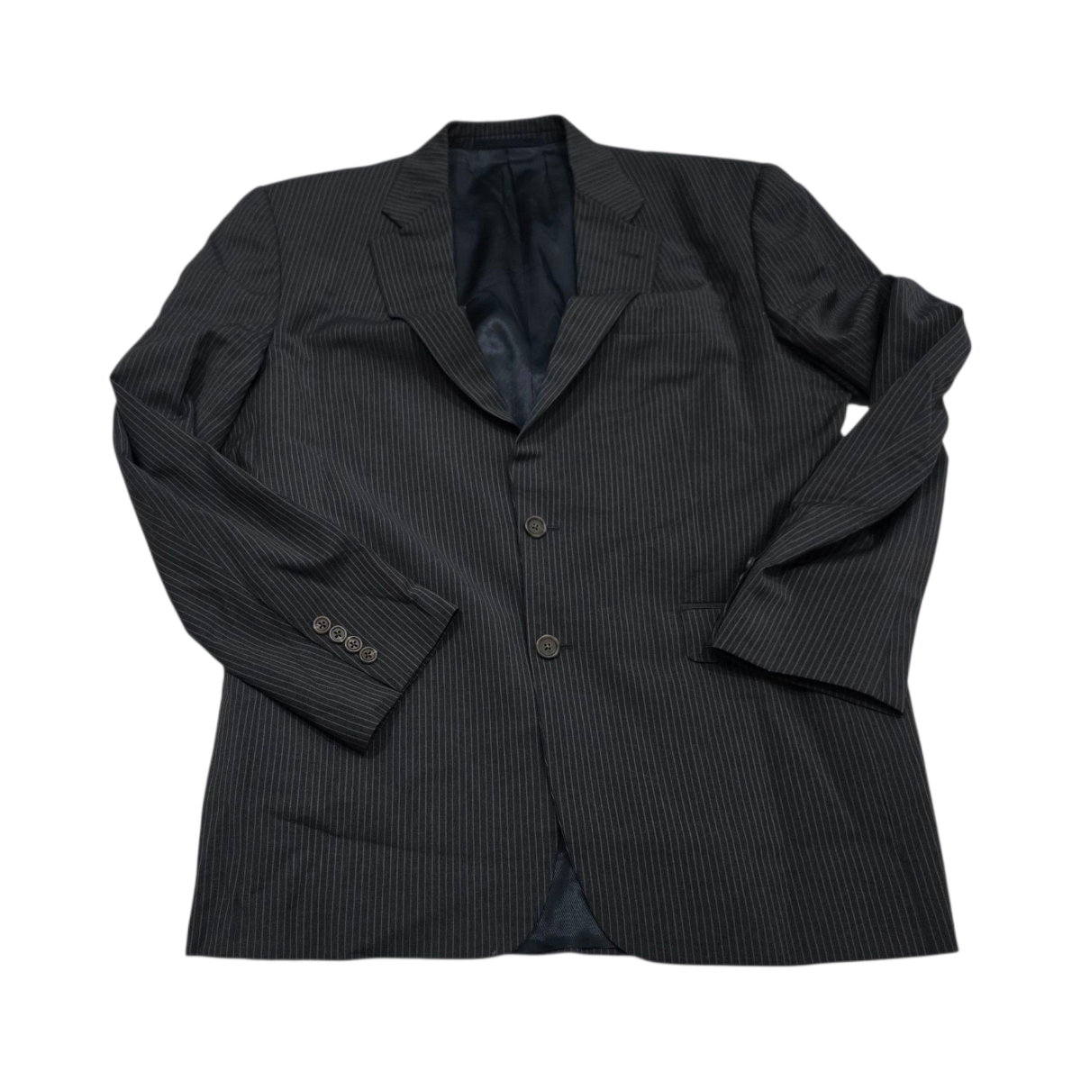 Saco Burberry 41 Regular Gris Lineas