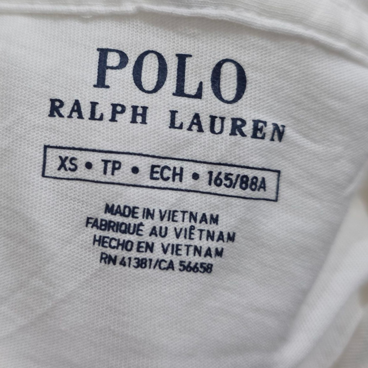 Playera Con Gorro Ralph Lauren Xchico Xs Blanca