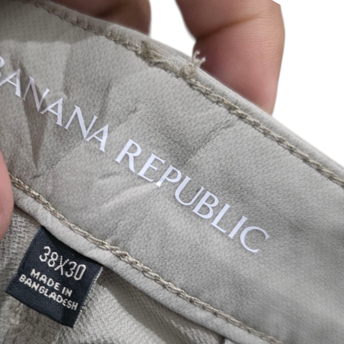 Pantalon Banana Republic 38x30 Recto Caqui