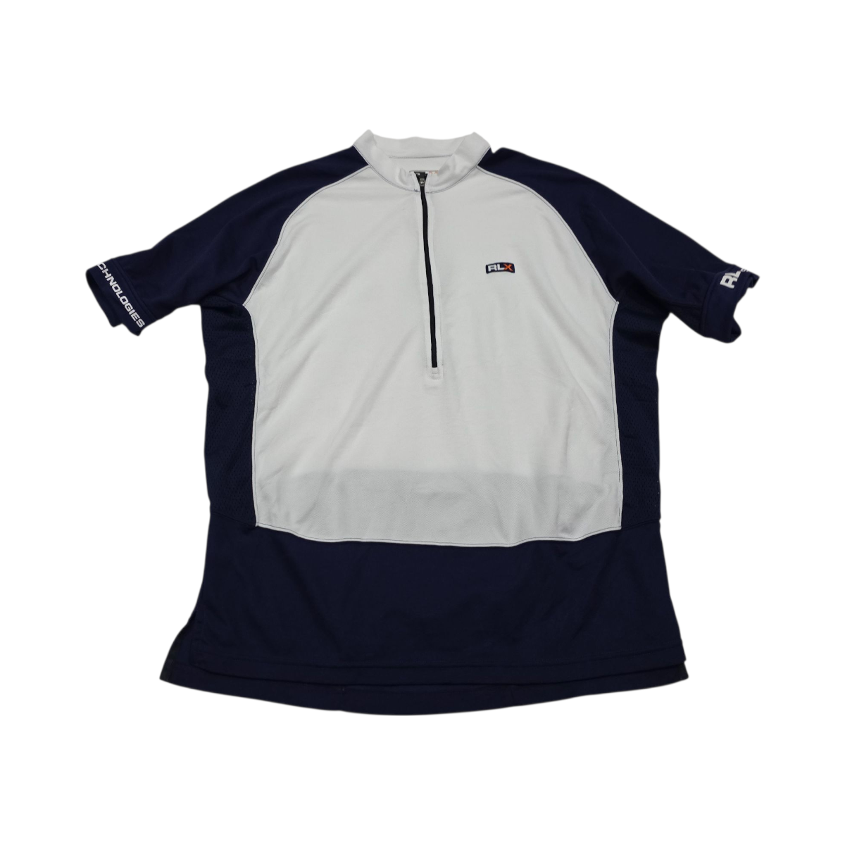 Playera Con Cierre Ralph Lauren X Mediana M Blanca