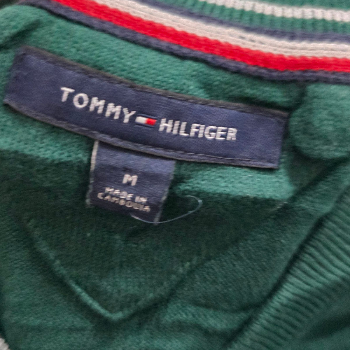 Sueter Tommy Hilfiger Mediana M Verde