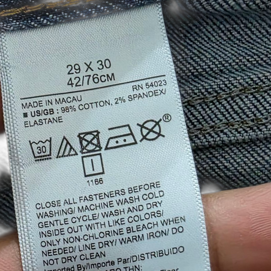 Pantalon Recto Banana Republic 29x30 Azul Claro