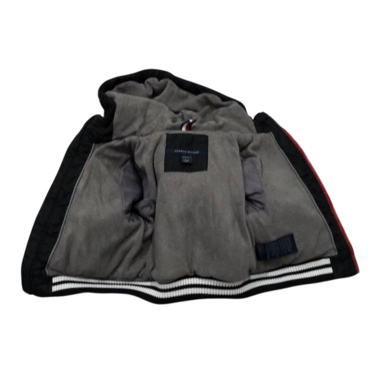 Chamarra Tommy Hilfiger Bebe 12 Meses Negra