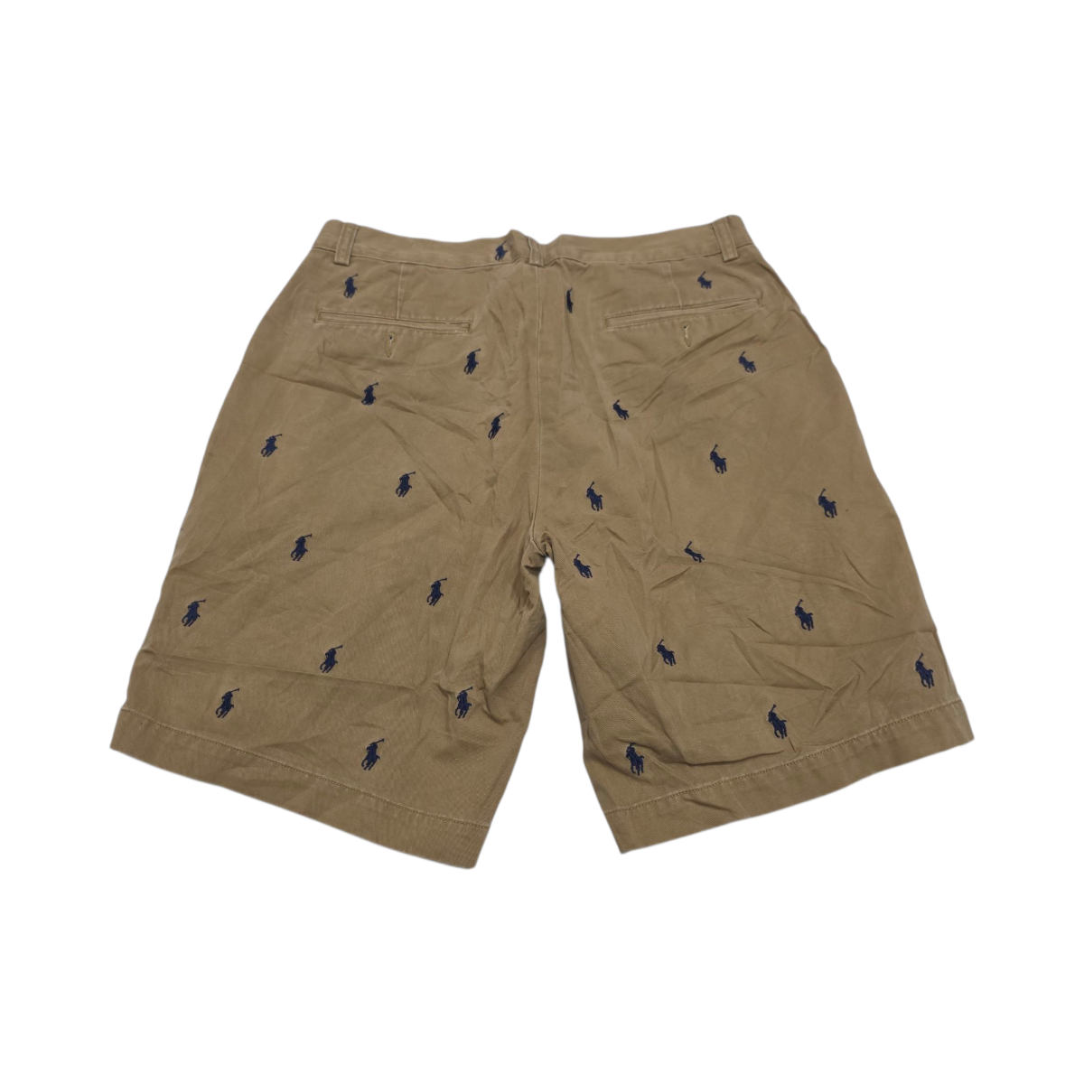 Bermuda Ralph Lauren Ponys Talla 32 Cafe