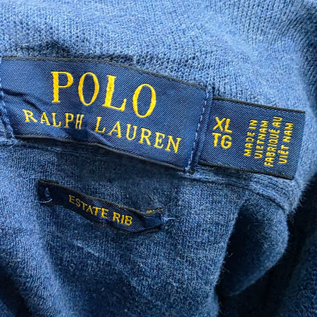 Sueter Ralph Lauren Xgrande Xl Azul