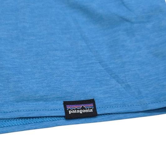 Playera Manga Larga Patagonia Xchica Xs Azul