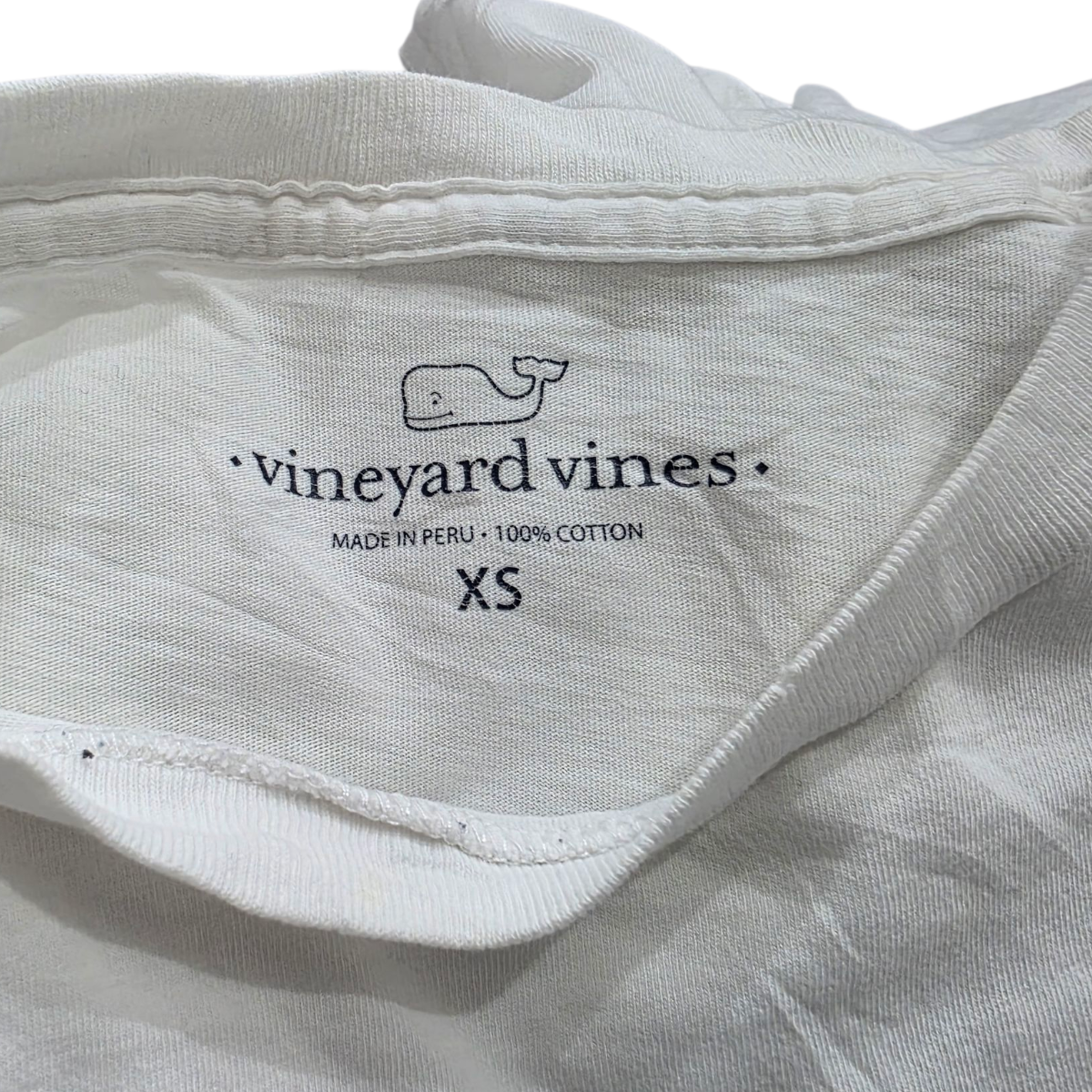 Playera Manga Larga Vineyard Vines Xchico Xs Blanca