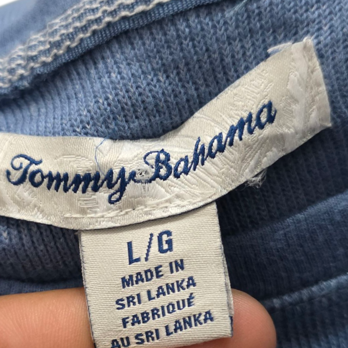 Sudadera Tommy Bahama Grande L Azul