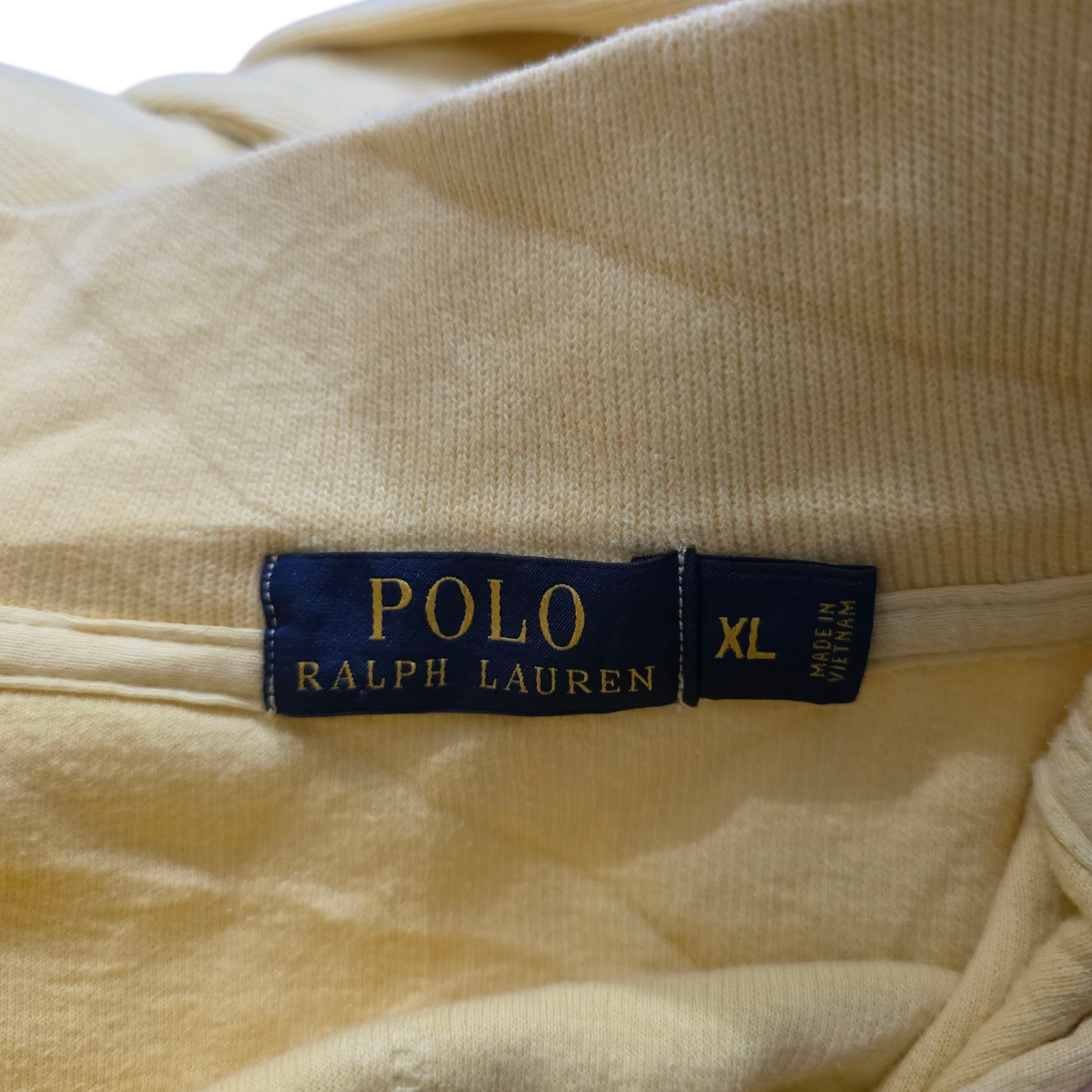 Sueter Ralph Lauren Xgrande Xl Amarillo Pony Azul