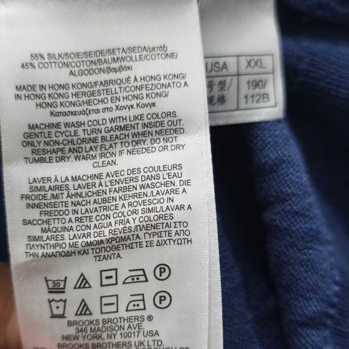 Sueter Brooks Brothers Xxl Azul