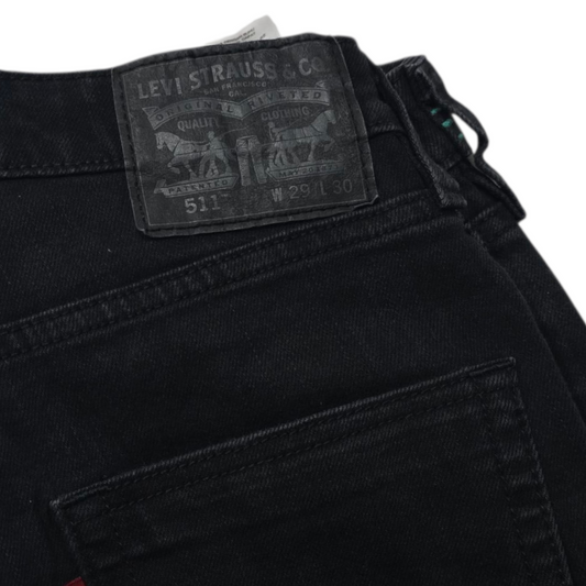 Pantalon Slimfit Levis 511 29x30 Negro