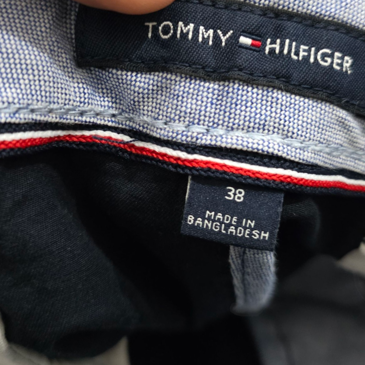 Bermuda Tommy Hilfiger Talla 38 Azul Banderas
