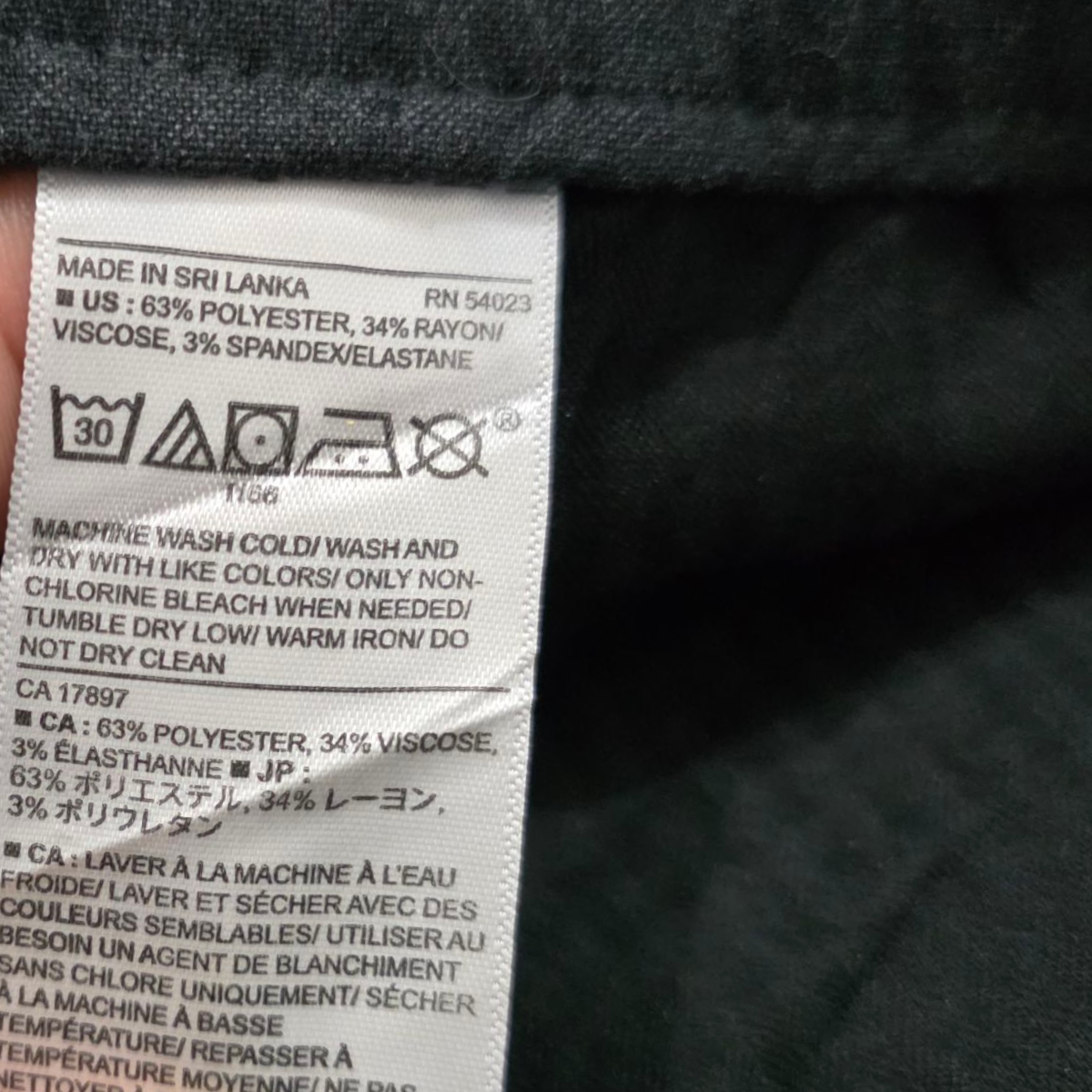 Pantalon Banana Republic Tapered Pant Gris Lineas