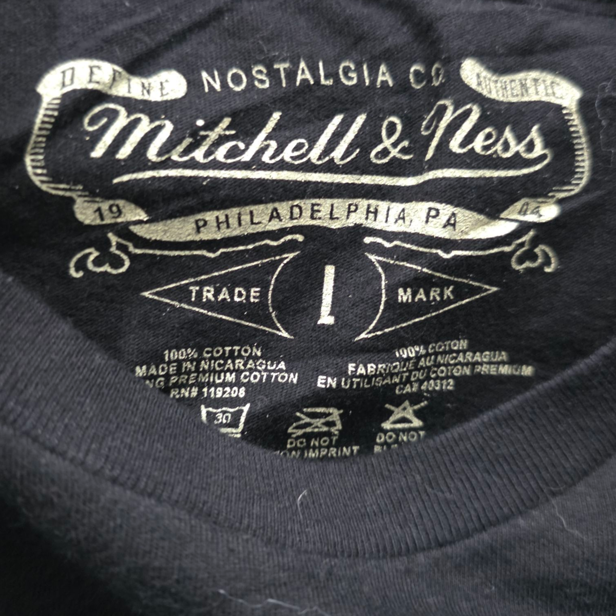 Playera Mitchell And Ness Nba Grande L Negro