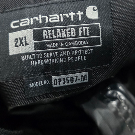 Pantalon Impermeable Carhartt 2xl Negro