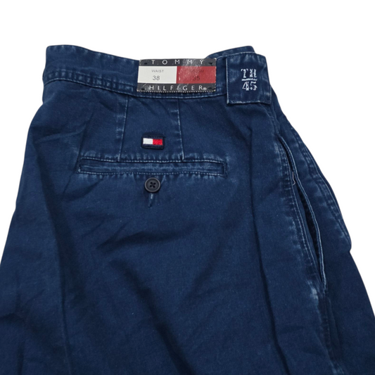 Pantalon Recto Tommy Hilfiger 38x35 Azul
