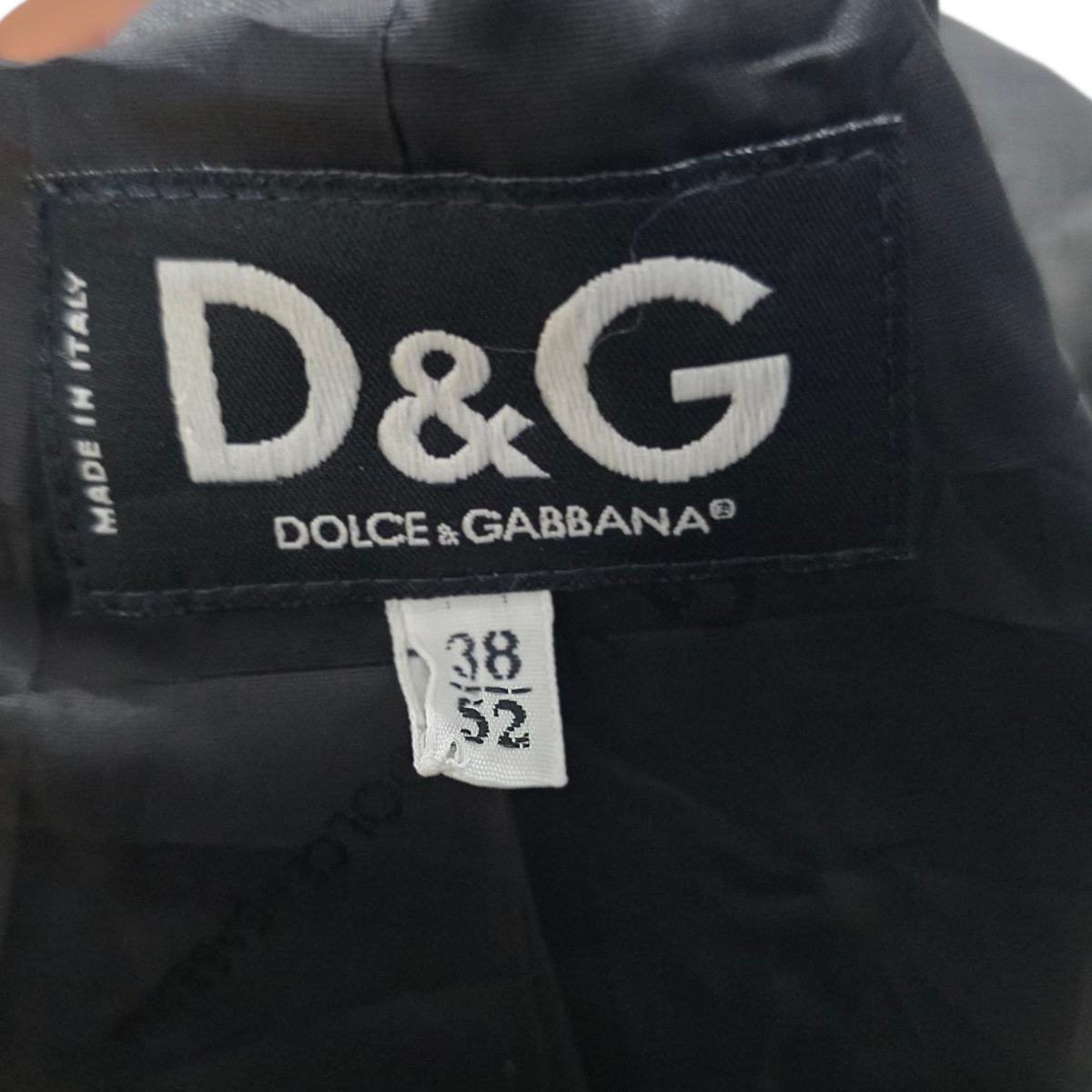 Saco Dolce Gabanna 38/52 Gris Vintage