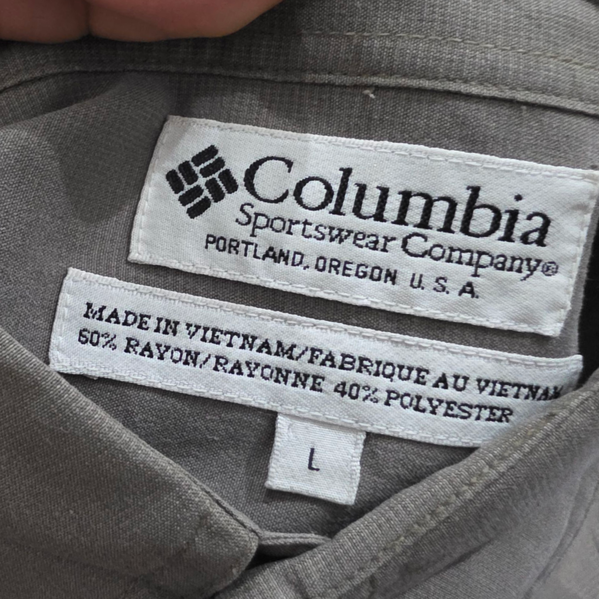 Camisa Columbia Grande L Cafe
