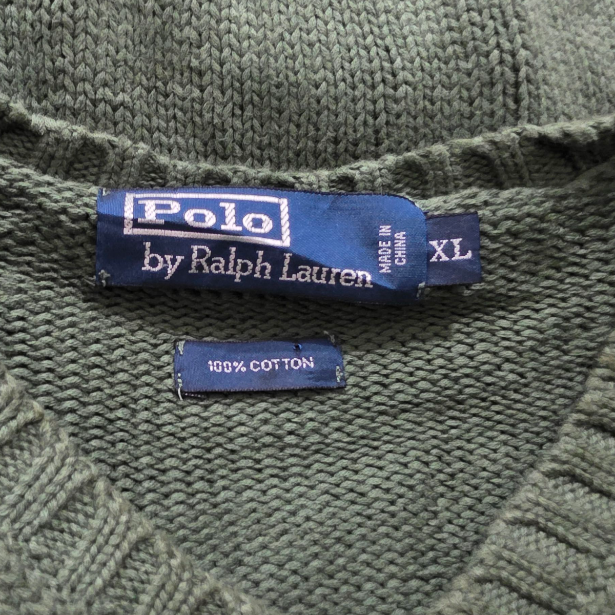 Chaleco Ralph Lauren Xgrande Xl Verde Pony Cafe