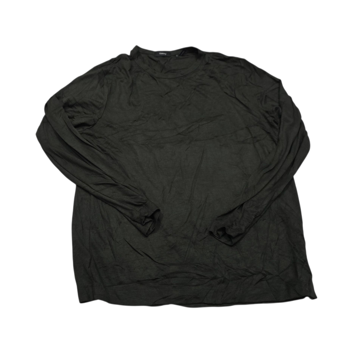 Playera Manga Larga Theory Xgrande Xl Verde