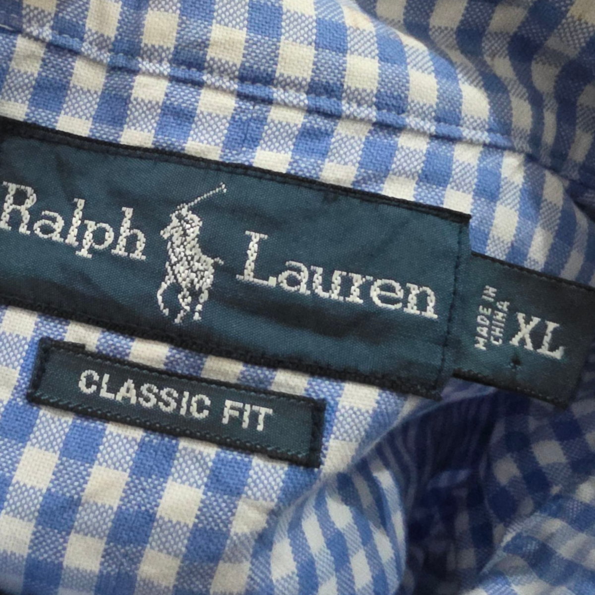 Camisa Ralph Lauren Xgrande Xl Azul Claro Pon Colores