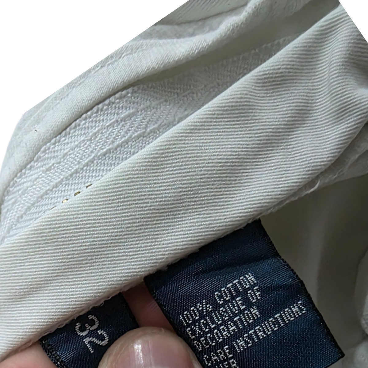 Bermuda Ralph Lauren Talla 32 Blanco Pony Azul