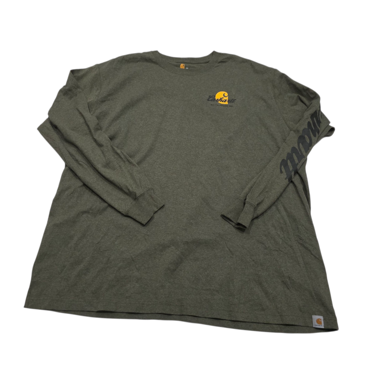 Playera Manga Larga Carhartt 3xl Verde